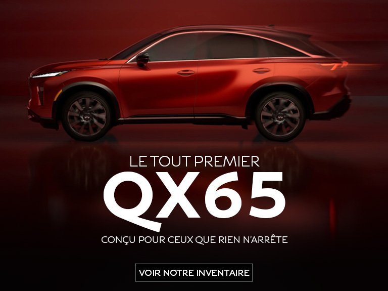 Infiniti mobile programme QX65 juin FR