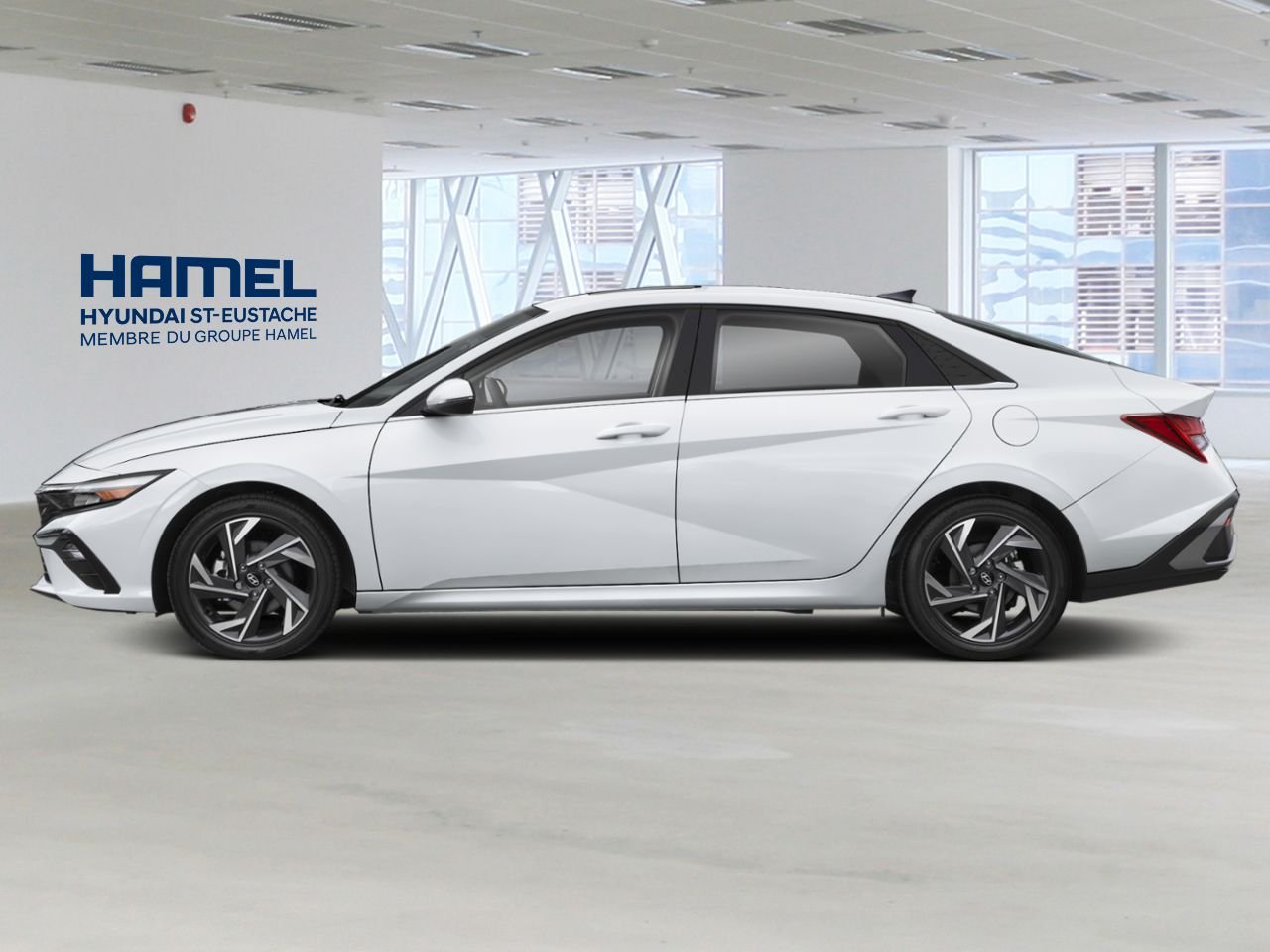 Hyundai Elantra hybride 2026 Blanc Atlas Saint-Eustache - photo #1