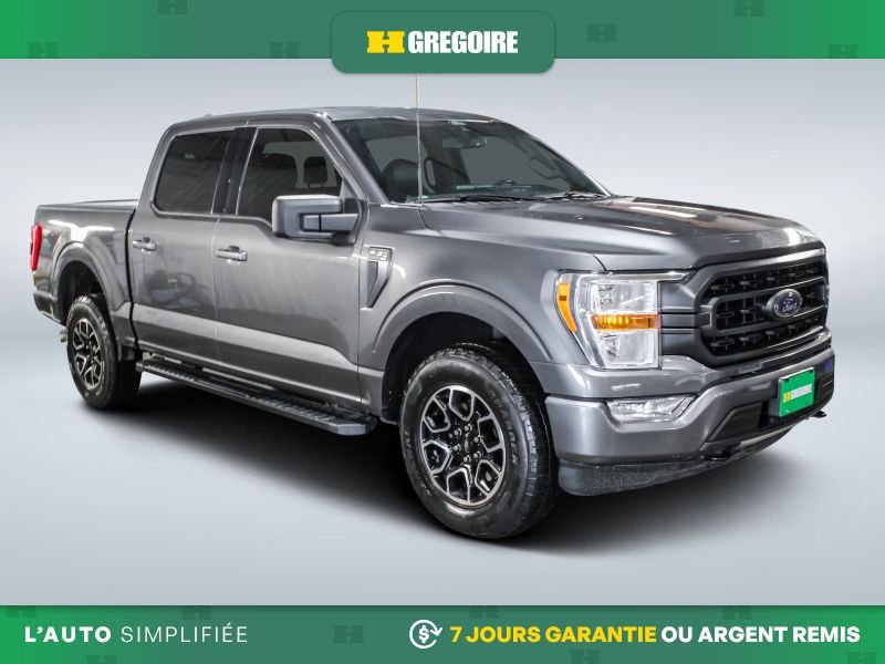 Ford F150 R3599 | XLT SUPERCREW CUIR SIEGES CHAUFFANTS CAMERA NAV 2022 Gris Laval - photo #0
