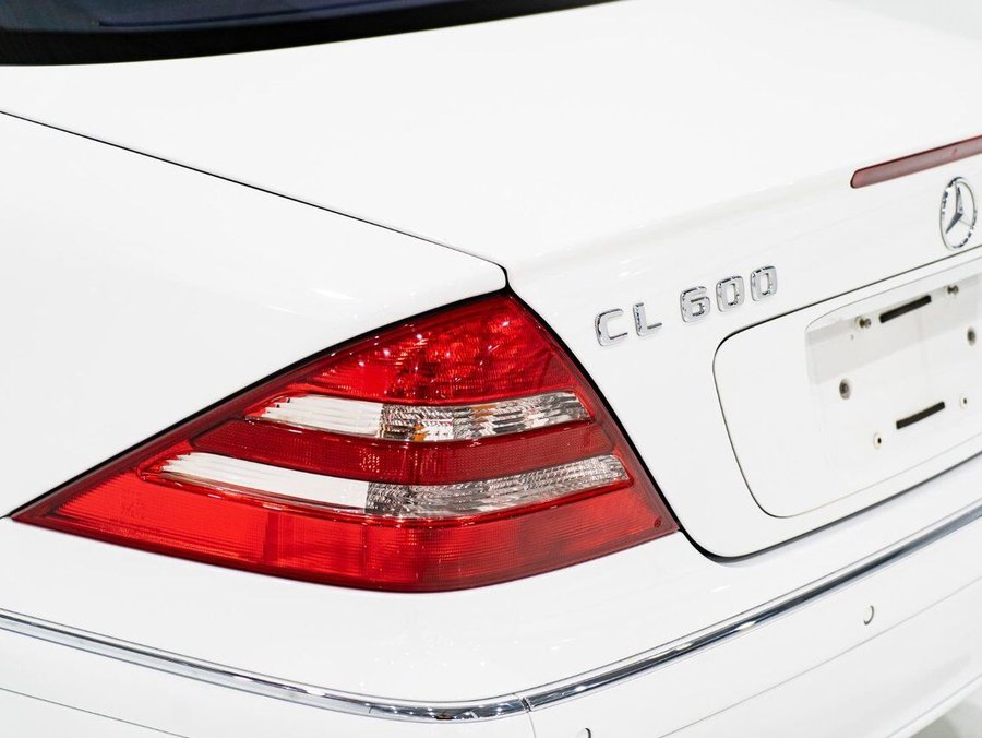 Mercedes-Benz CL600 2001 2001 Blanc