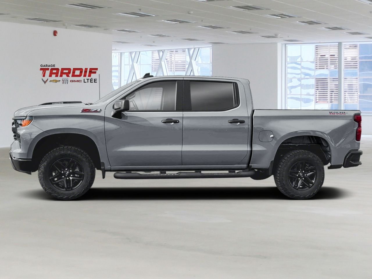 2026 CHEVROLET Silverado 1500 Custom Trail Boss cabine multiplace 4RM 157 po Sterling Grey Metallic Amos - photo #1