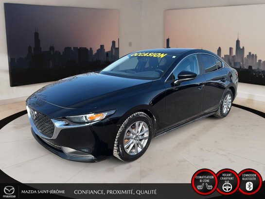 2021 Mazda Mazda3 GS MANUELLE Black