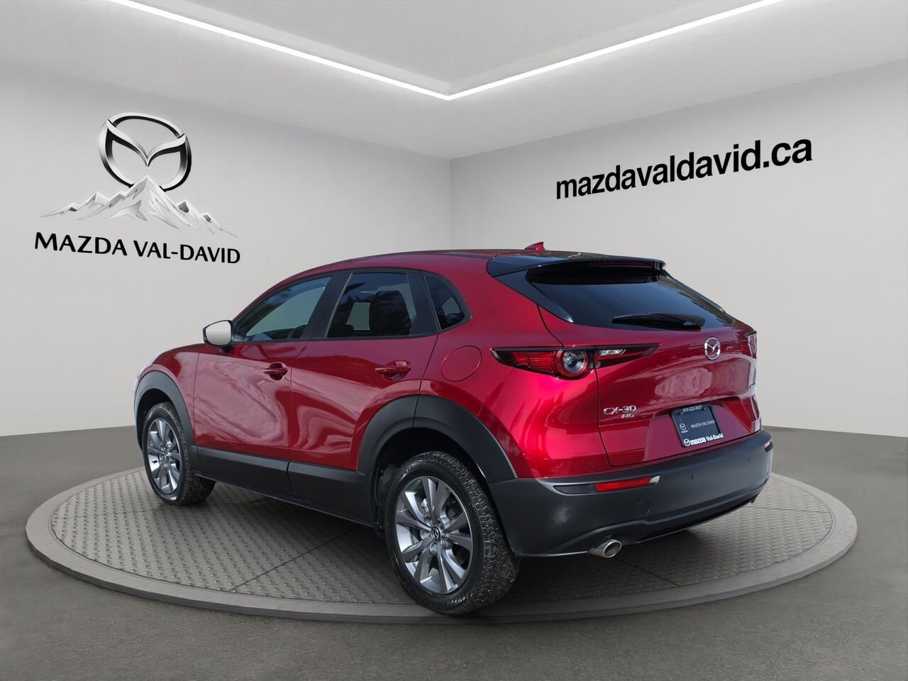 2026 Mazda CX-30 GT, awd, toit ouvrant, Écran 360 degré, Navigation, chargeur sans fil pour cellulaire Soul Red Crystal Metallic Val-David - photo #21