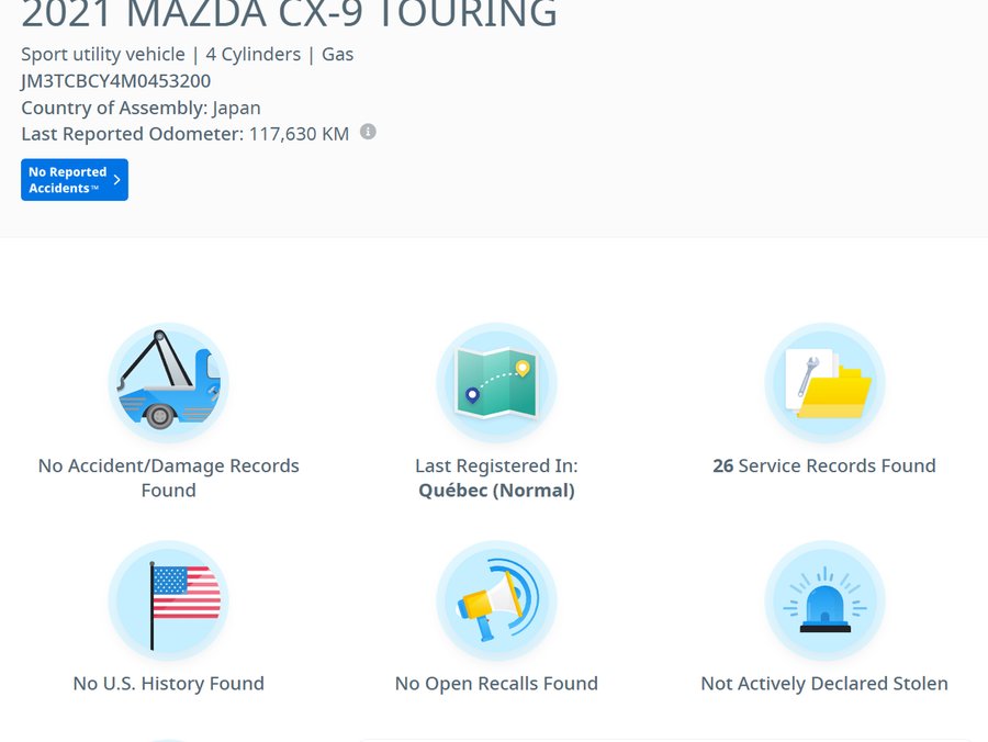 2021 Mazda CX-9 2021 Grey