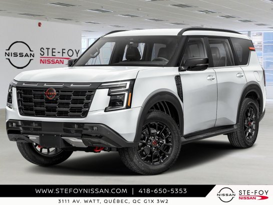 2026 NISSAN Armada 2026 Aspen White TriCoat