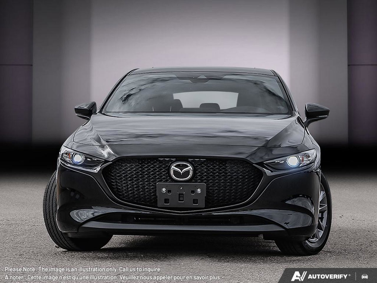 2026 Mazda Mazda3 Sport JM1BPALL1T1888417 Jet Black Mica Mirabel - photo #1