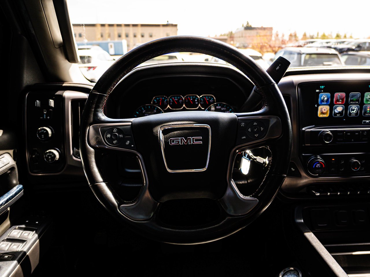 2019 GMC Sierra 2500HD 4WD Crew Cab 153.7 SLT Black Sherwood Park - photo #32