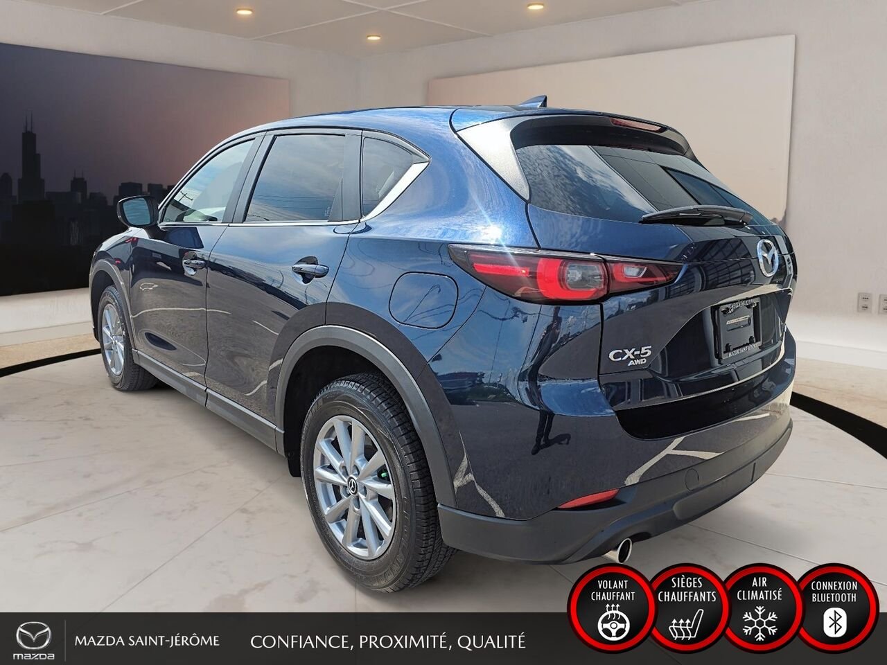 Mazda CX-5 2023 Bleu Saint-Jérôme - photo #8