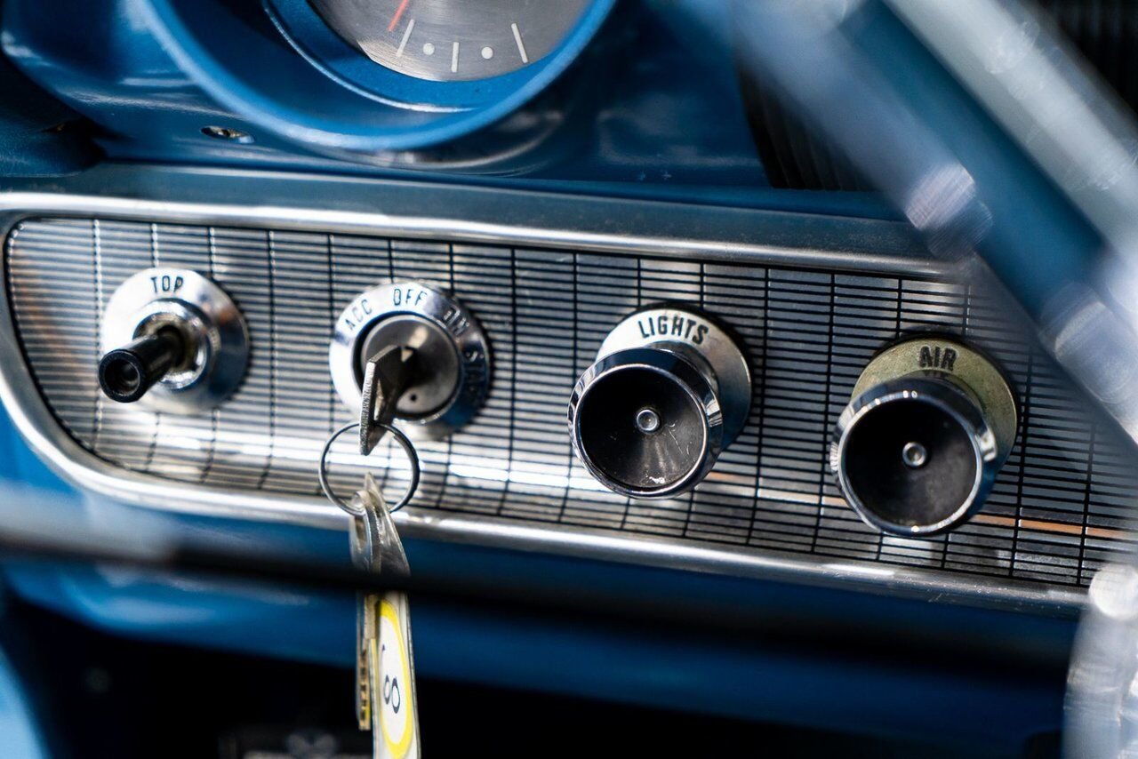 Ford Galaxie 500 *PRIX EN USD* 406 Cu In TriPower 4-Speed Convertible 1963 Bleu Montréal - photo #13