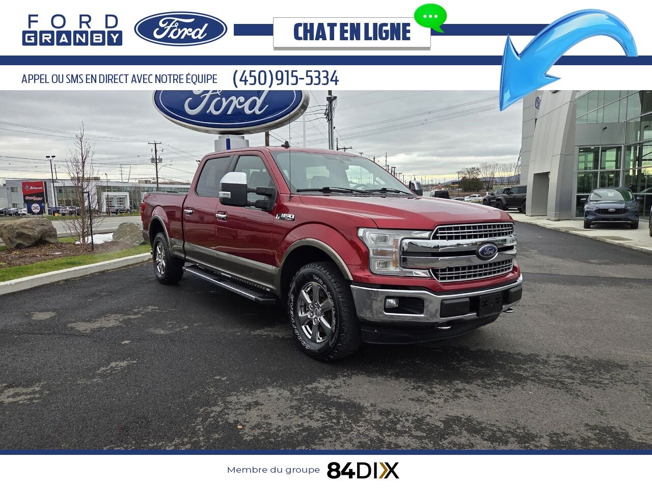 2019 Ford F-150 Red Granby - photo #0