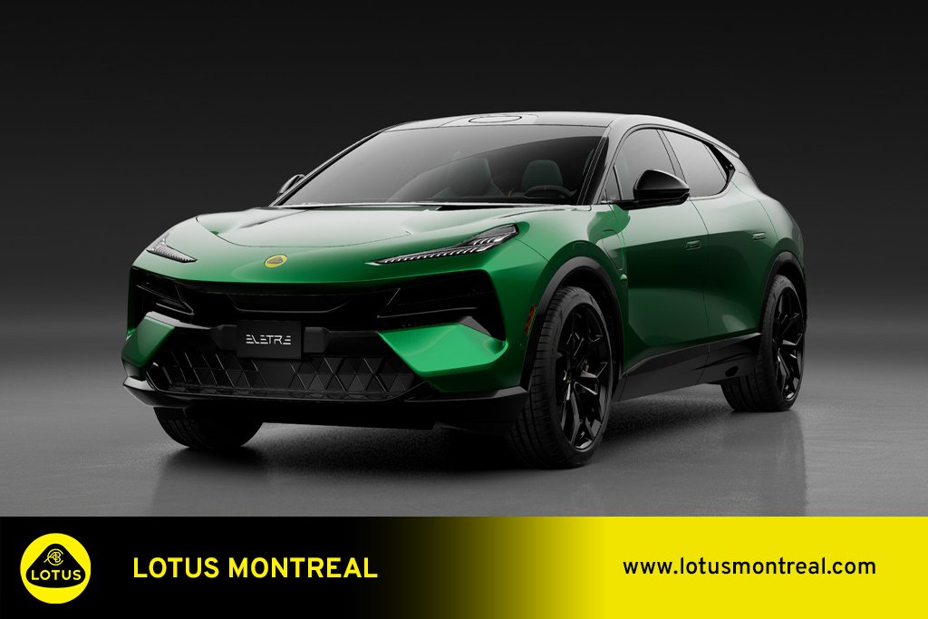 Lotus Eletre *MAINTENANT DISPONIBLE* Touring 2026 Vert Kirkland - photo #0