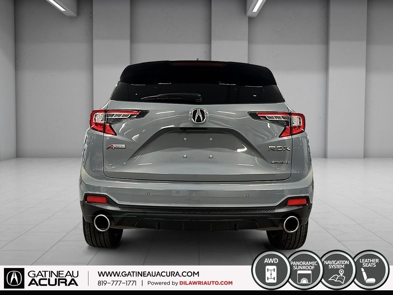 ACURA RDX 2026 Gris urbain nacré Gatineau - photo #15