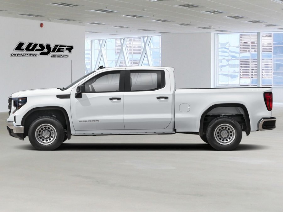 GMC Sierra 1500 Pro cabine multiplace 4RM 157 po 2026 Blanc sommet