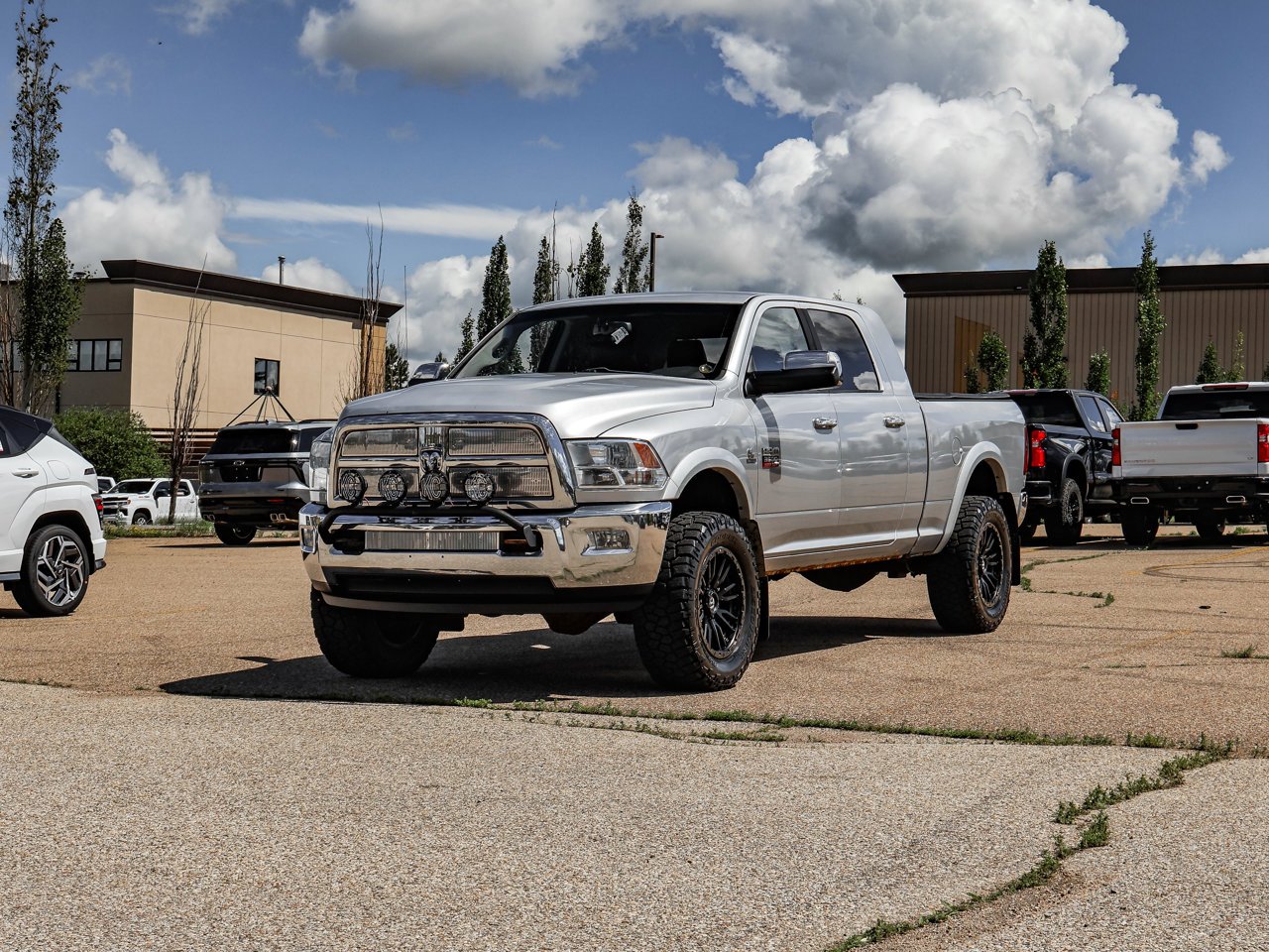 2010 Dodge Ram 3500 4WD Mega Cab 160.5 Laramie Grey Sherwood Park - photo #3