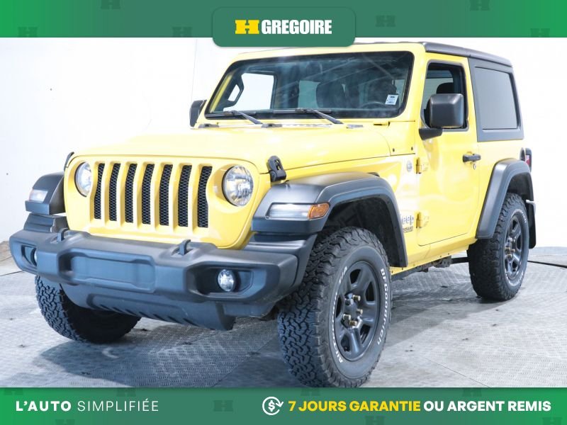 Jeep Wrangler 2019 Jaune Blainville - photo #2
