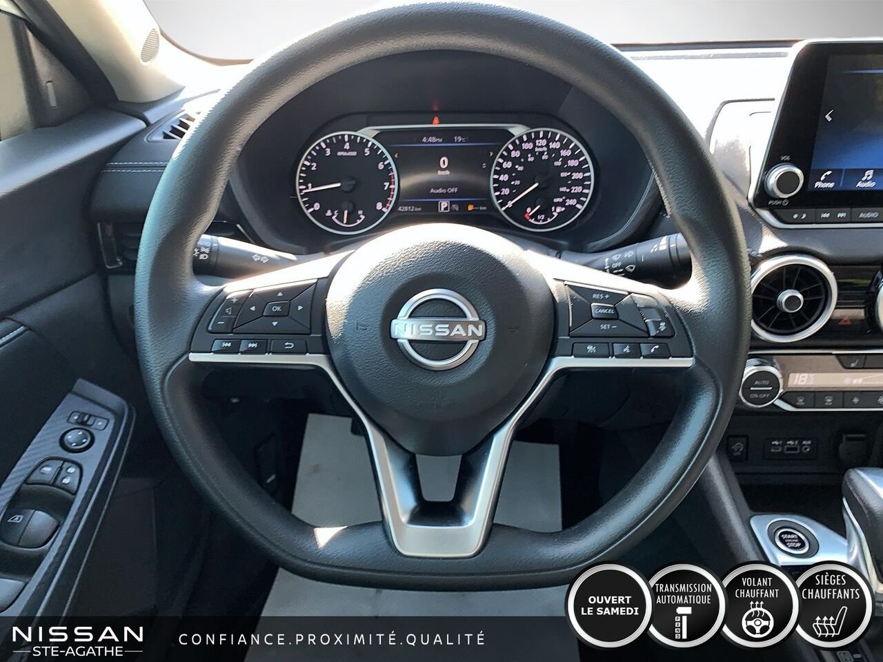 2024 Nissan Sentra SV CVT White Saint-Jérôme - photo #10