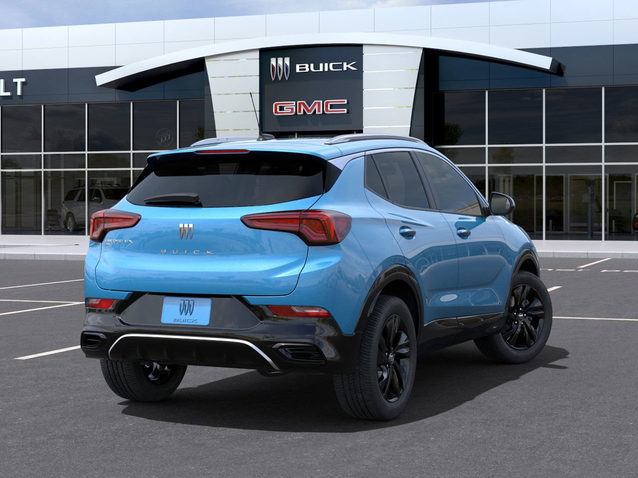2025 Buick Encore GX Sport Touring Aquamarine Blue Metallic Granby - photo #3