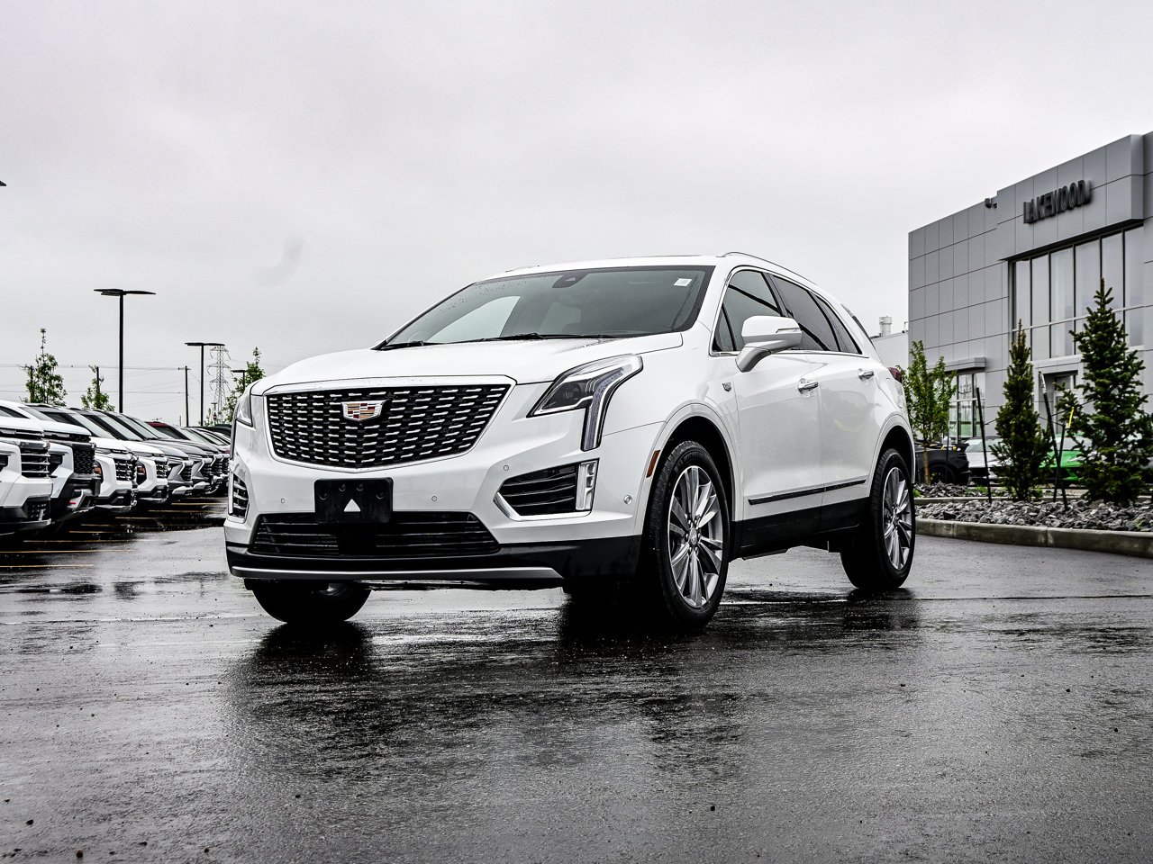 2024 Cadillac XT5 AWD 4dr Premium Luxury White Sherwood Park - photo #3