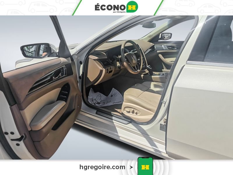 Cadillac CTS 2014 Blanc Laval - photo #9