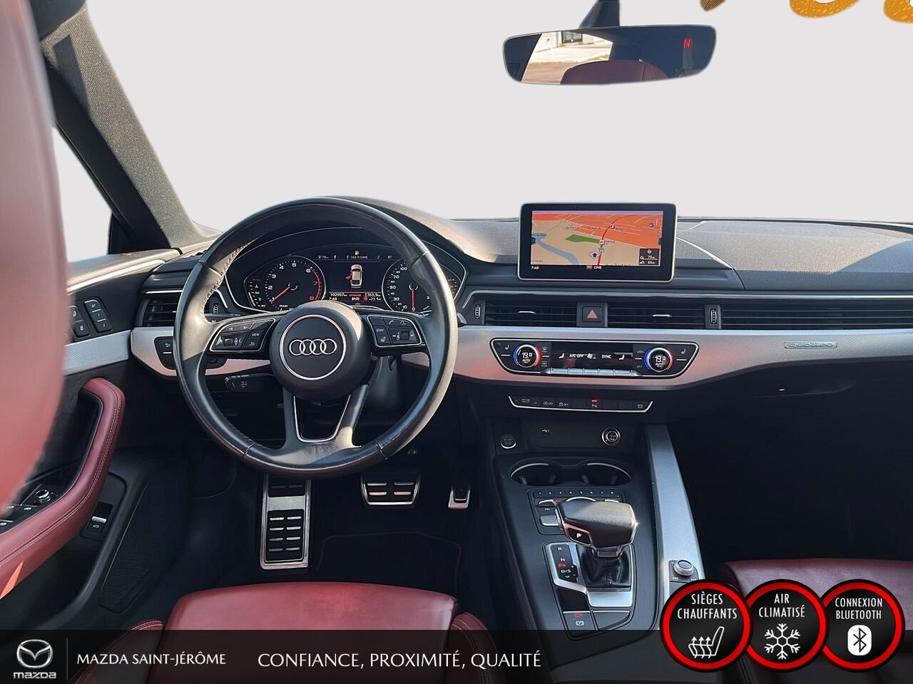 Audi A5 Sportback 2019 Noir Saint-Jérôme - photo #23