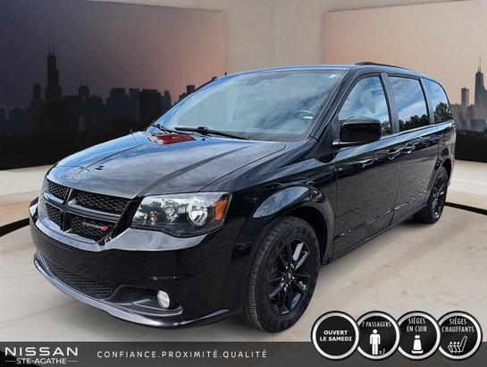 2020 Dodge Grand Caravan GT | TV/DVD | CUIR | STOW N GO | Black