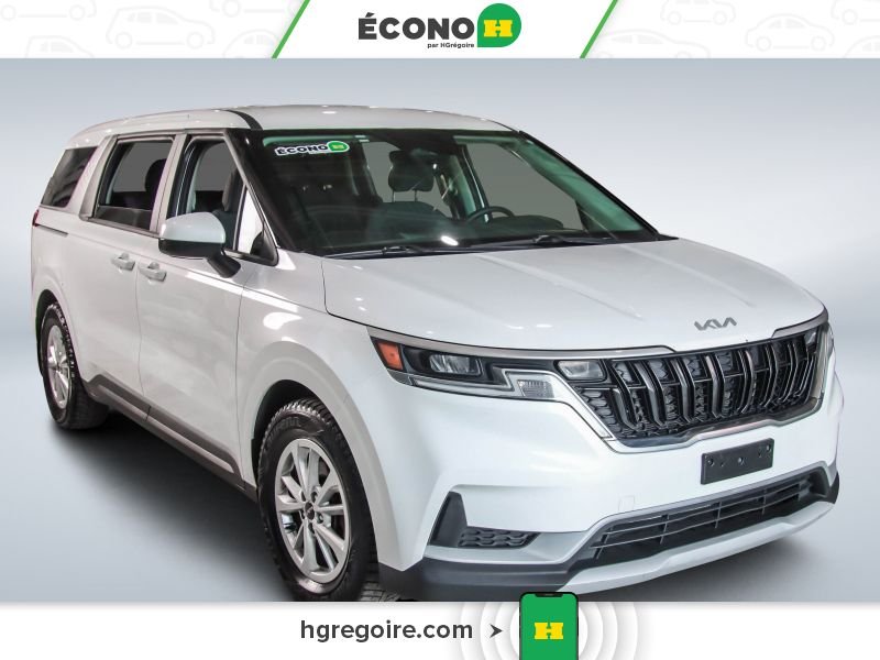 Kia Carnival 820982 | LX GR ÉLEC A/C BLUETOOTH CAMÉRA MAGS 2022 Blanc Laval - photo #0
