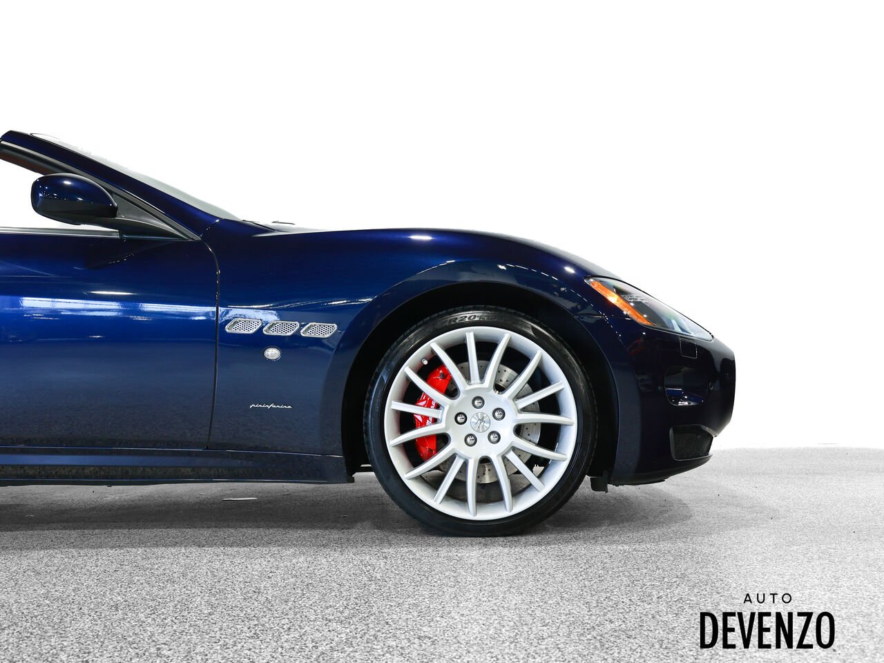 Maserati GranTurismo Convertible 2016 Bleu Saint-Eustache - photo #7