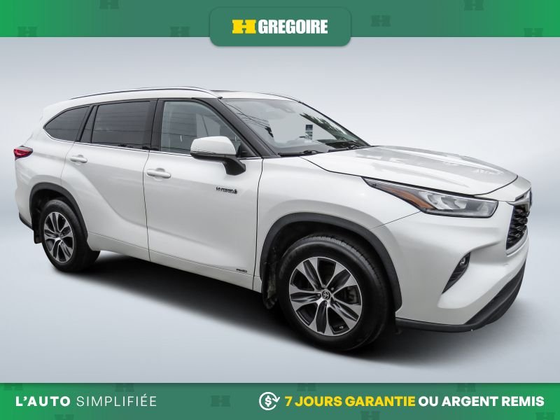 2021 Toyota Highlander 2021 White
