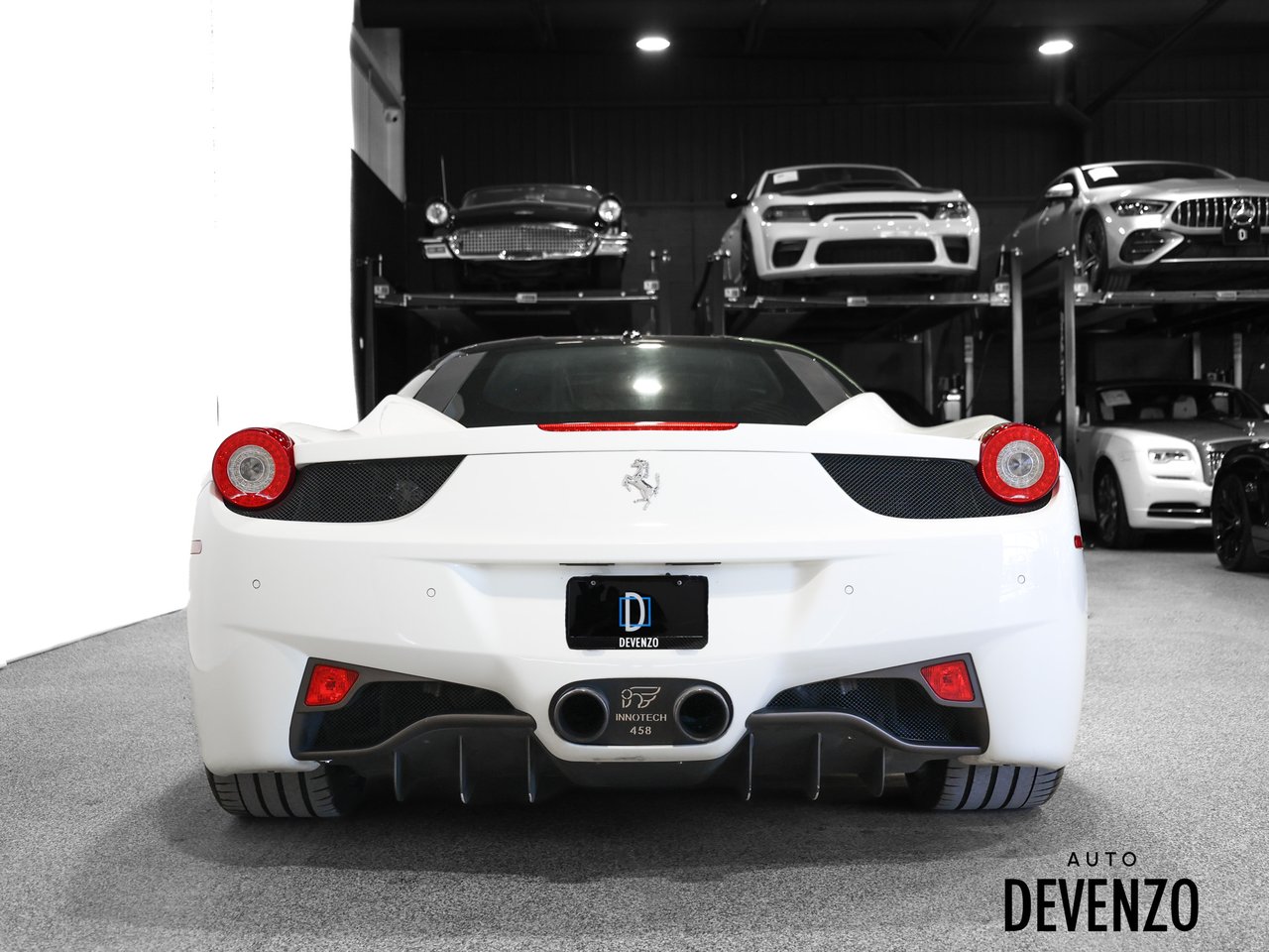 Ferrari 458 Italia 2011 Blanc Saint-Eustache - photo #5