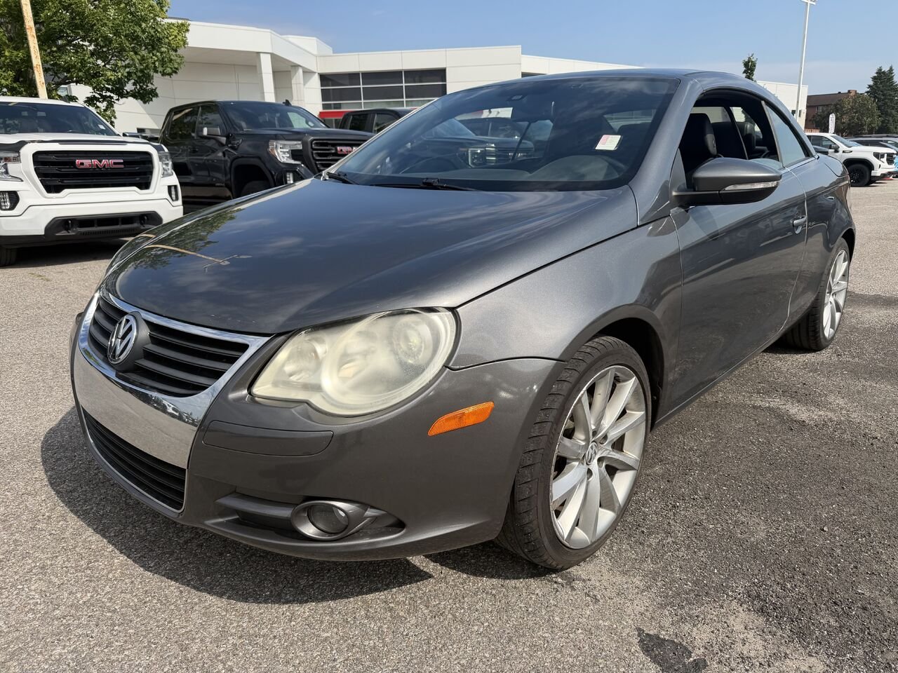 VOLKSWAGEN EOS DSG Highline décapotable 2 portes 2011 Gris Gatineau - photo #0