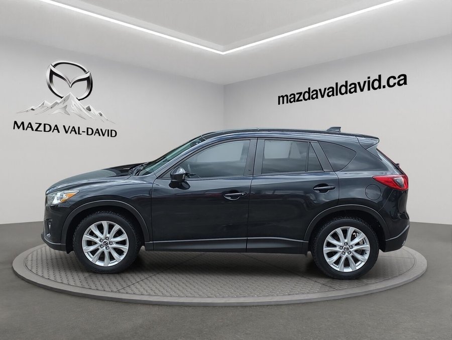 Mazda CX-5 Traction intégrale, 4 portes, boîte automatique, GT, Toit ouvrant, commande audio au volant 2013 Noir