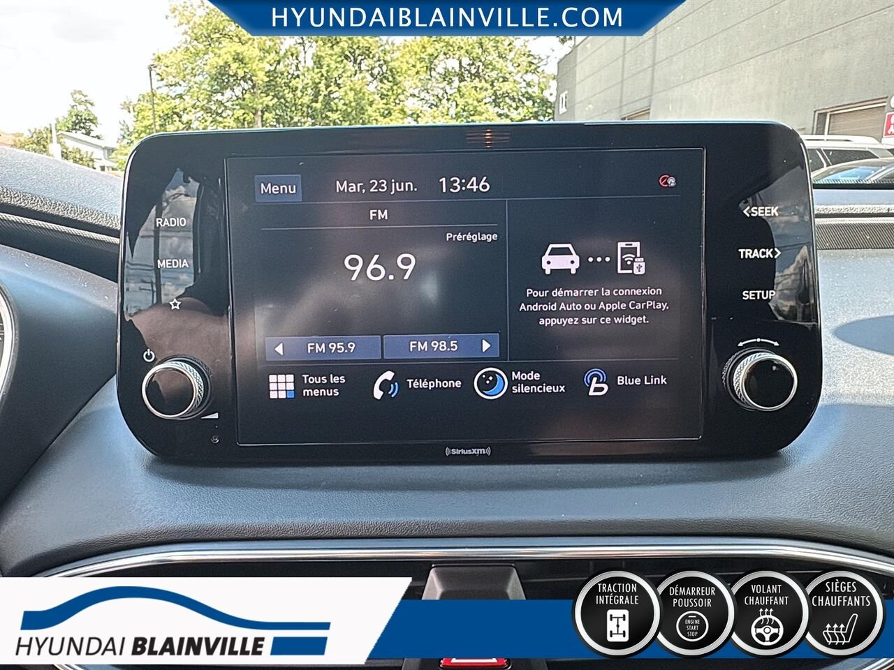 Hyundai Santa Fe 2021 Noir Blainville - photo #19