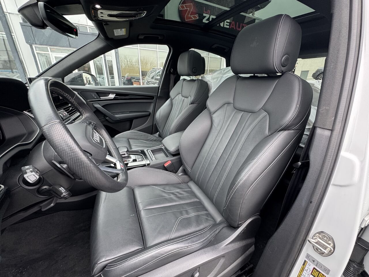 Audi Q5 Sportback Black Optic 2022 Blanc Granby - photo #12
