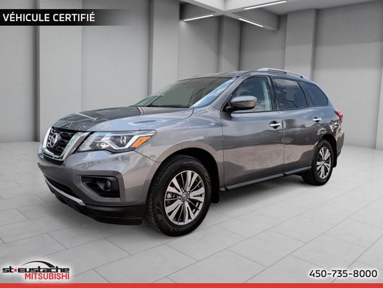 2018 Nissan Pathfinder SV Technologie 4x4-7 passagers-bluetooth-gps-sièges chauffants Grey