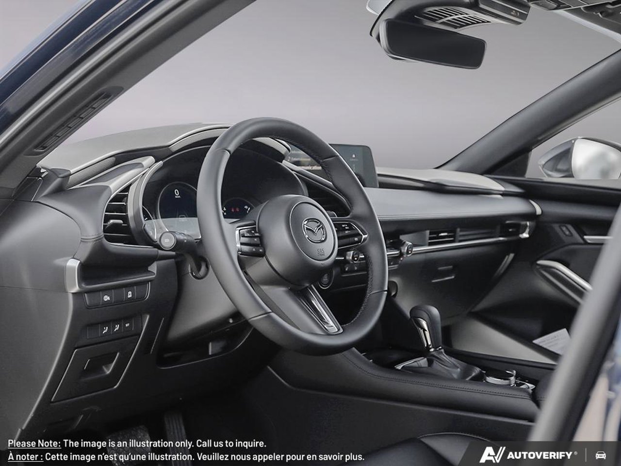 2026 Mazda Mazda3 Sport JM1BPBLL6T1885924 Deep Crystal Blue Mica Mirabel - photo #11