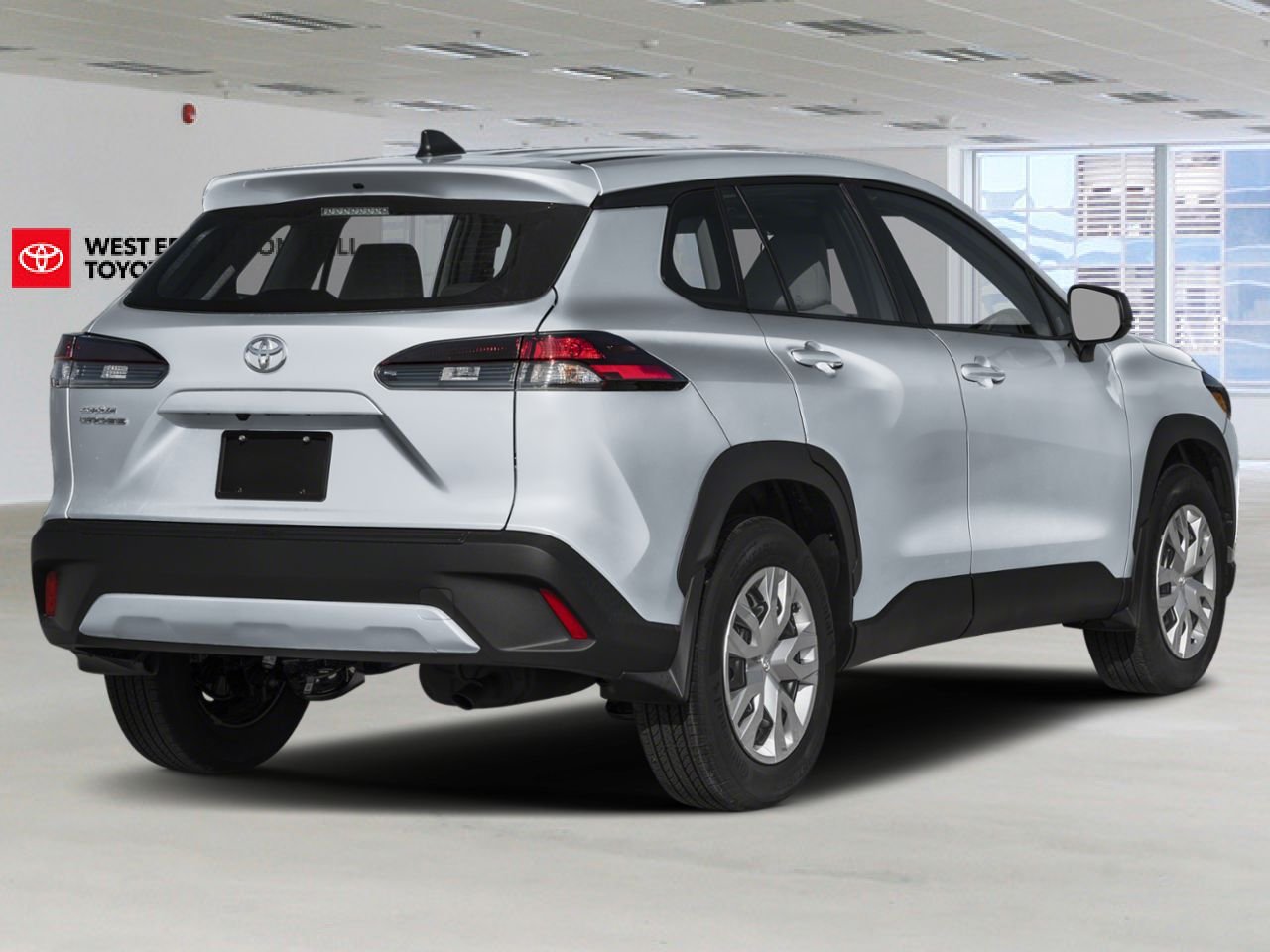 2026 Toyota Corolla Cross 2602193 | L Sonic Silver Metallic Edmonton - photo #1