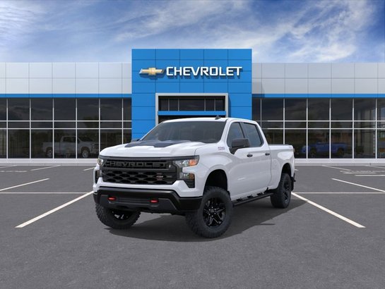 CHEVROLET Silverado 1500 Custom Trail Boss cabine multiplace 4RM 157 po 2026 BLANC SOMMET
