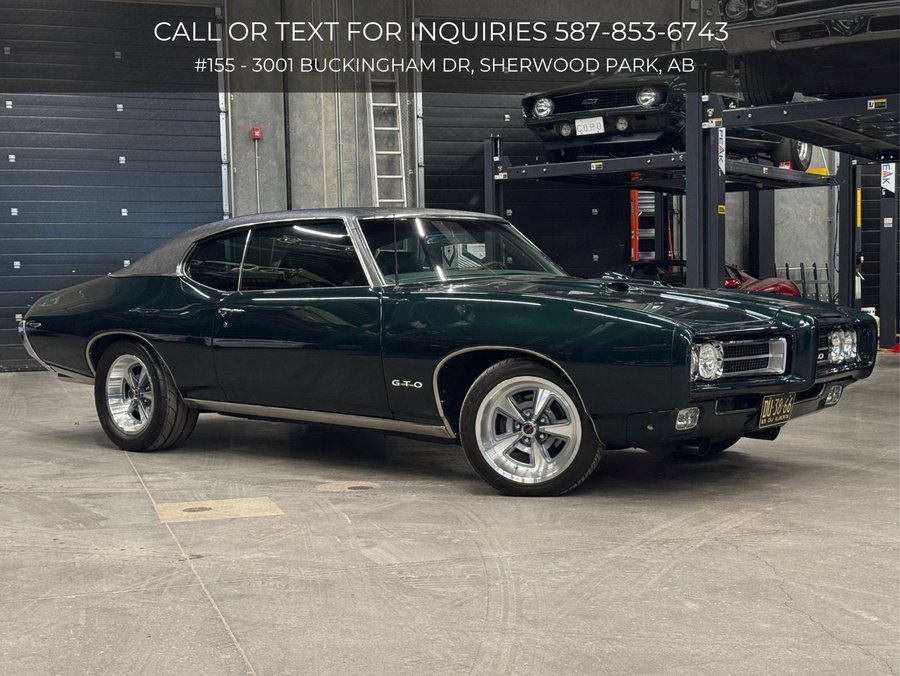 1969 Pontiac GTO 1969 Green