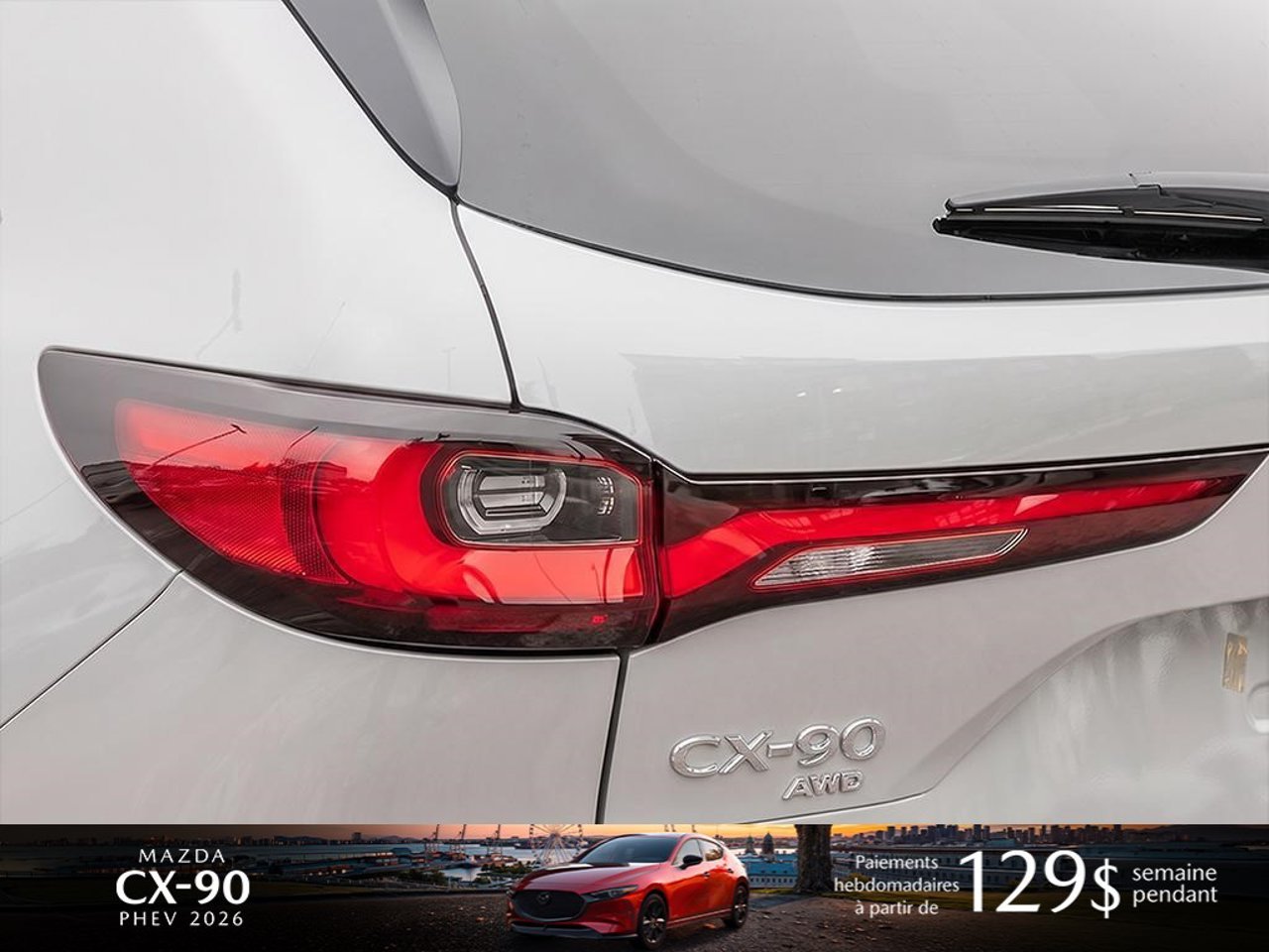 2026 Mazda CX-90 PHEV JM3KKCHA5T1399561 Rhodium White Metallic Mirabel - photo #10