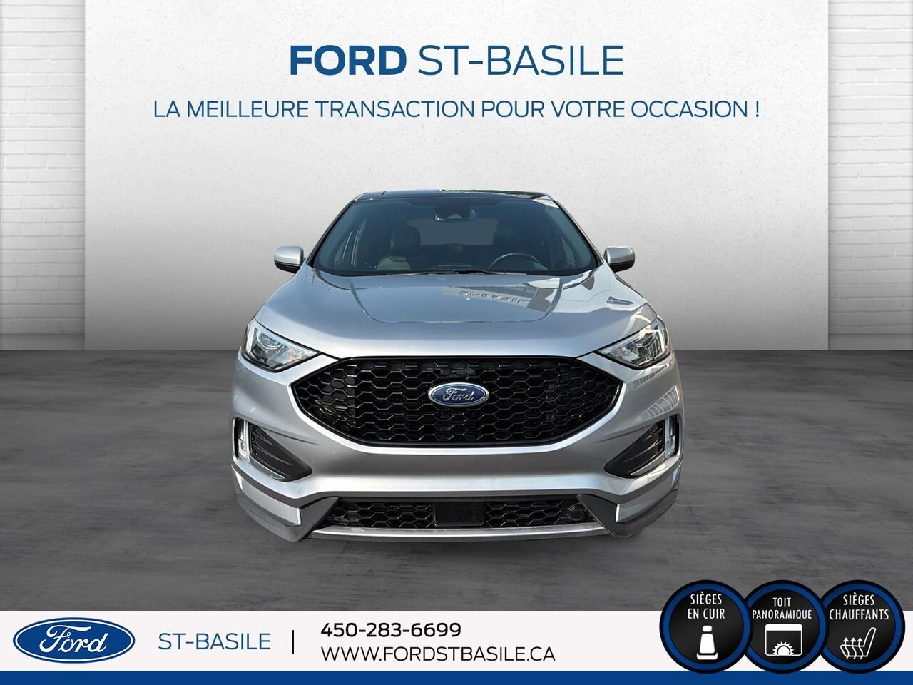 Ford Edge 2022 Argent Saint-Basile-le-Grand - photo #10