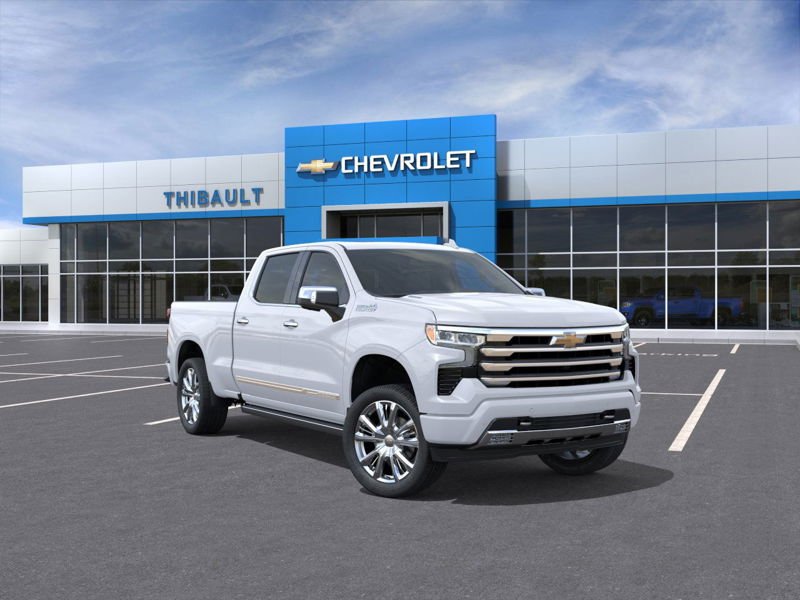 CHEVROLET SILVERADO 1500 High Country cabine multiplace 4RM 157 po 2026 Blanc Sherbrooke - photo #0