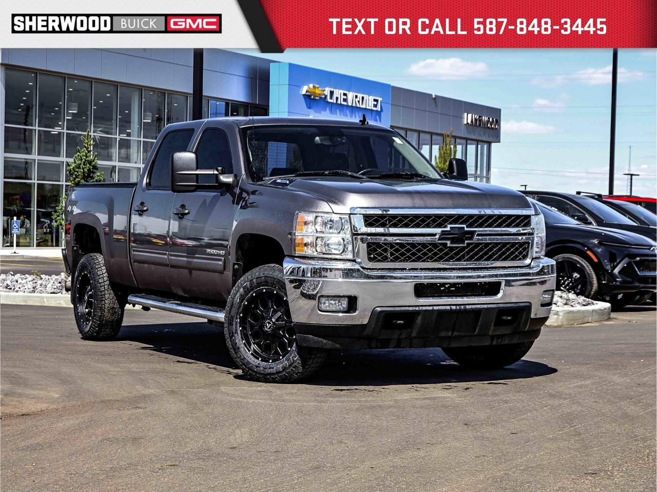 2013 Chevrolet Silverado 2500HD 4WD Crew Cab 153 LTZ Brown Sherwood Park - photo #0