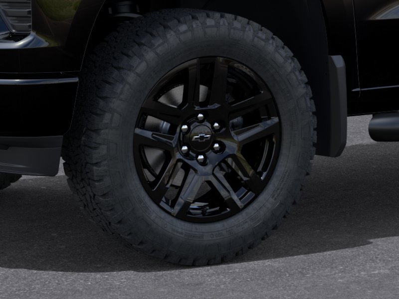 CHEVROLET SILVERADO 1500 Custom cabine multiplace 4RM 157 po 2026 Noir Sherbrooke - photo #8