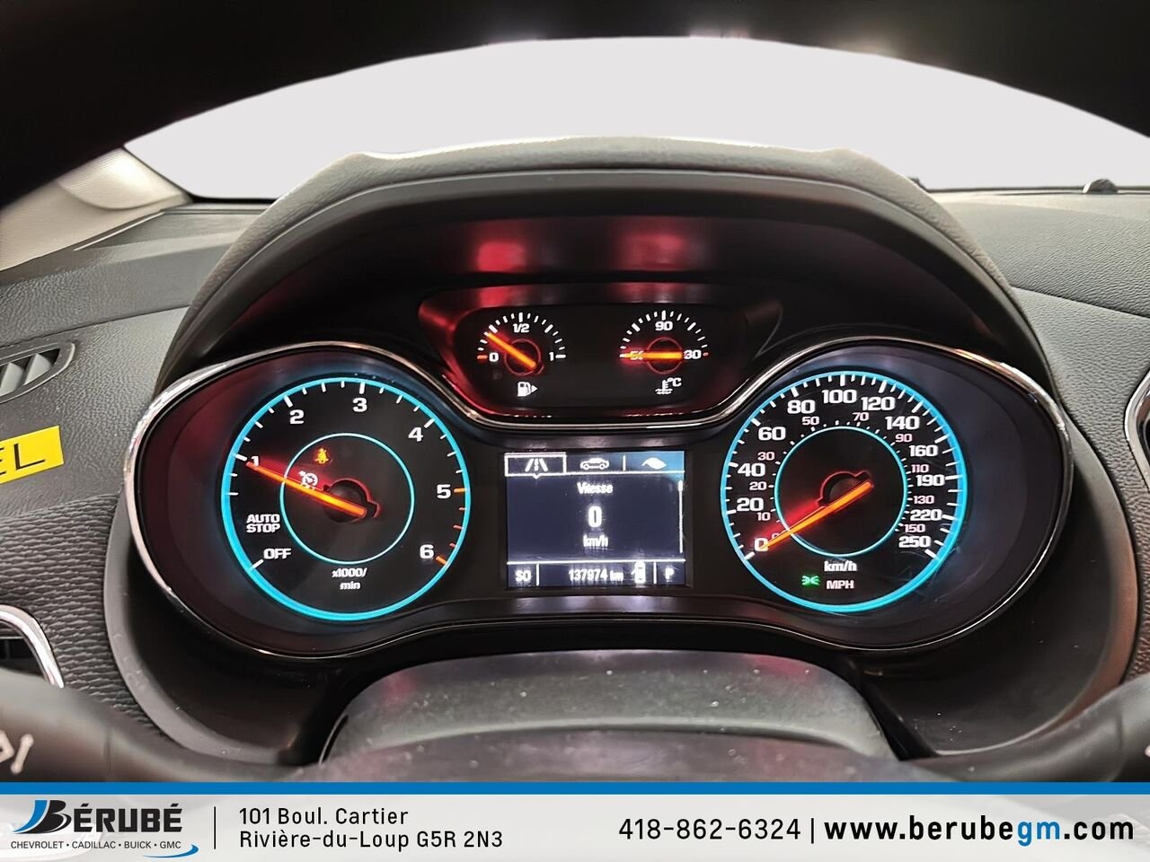 CHEVROLET CRUZE LT 1.6L berline 4 portes avec 1SH 2018 Argent Rivière-du-Loup - photo #13
