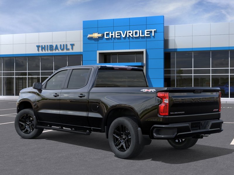 CHEVROLET SILVERADO 1500 RST cabine multiplace 4RM 157 po 2026 Noir Sherbrooke - photo #2