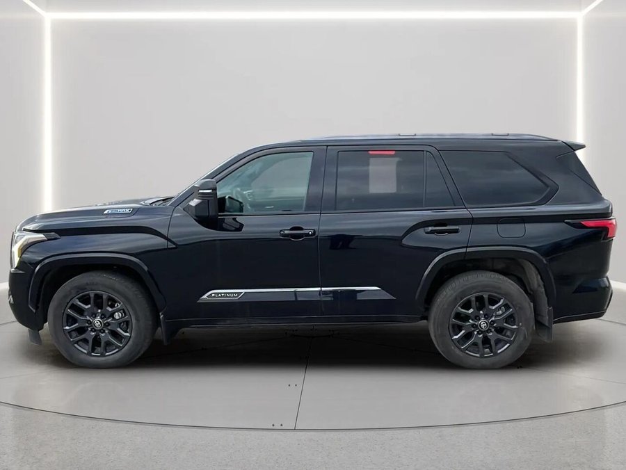 2025 TOYOTA SEQUOIA PLATINUM 2025 Midnight Black Metallic