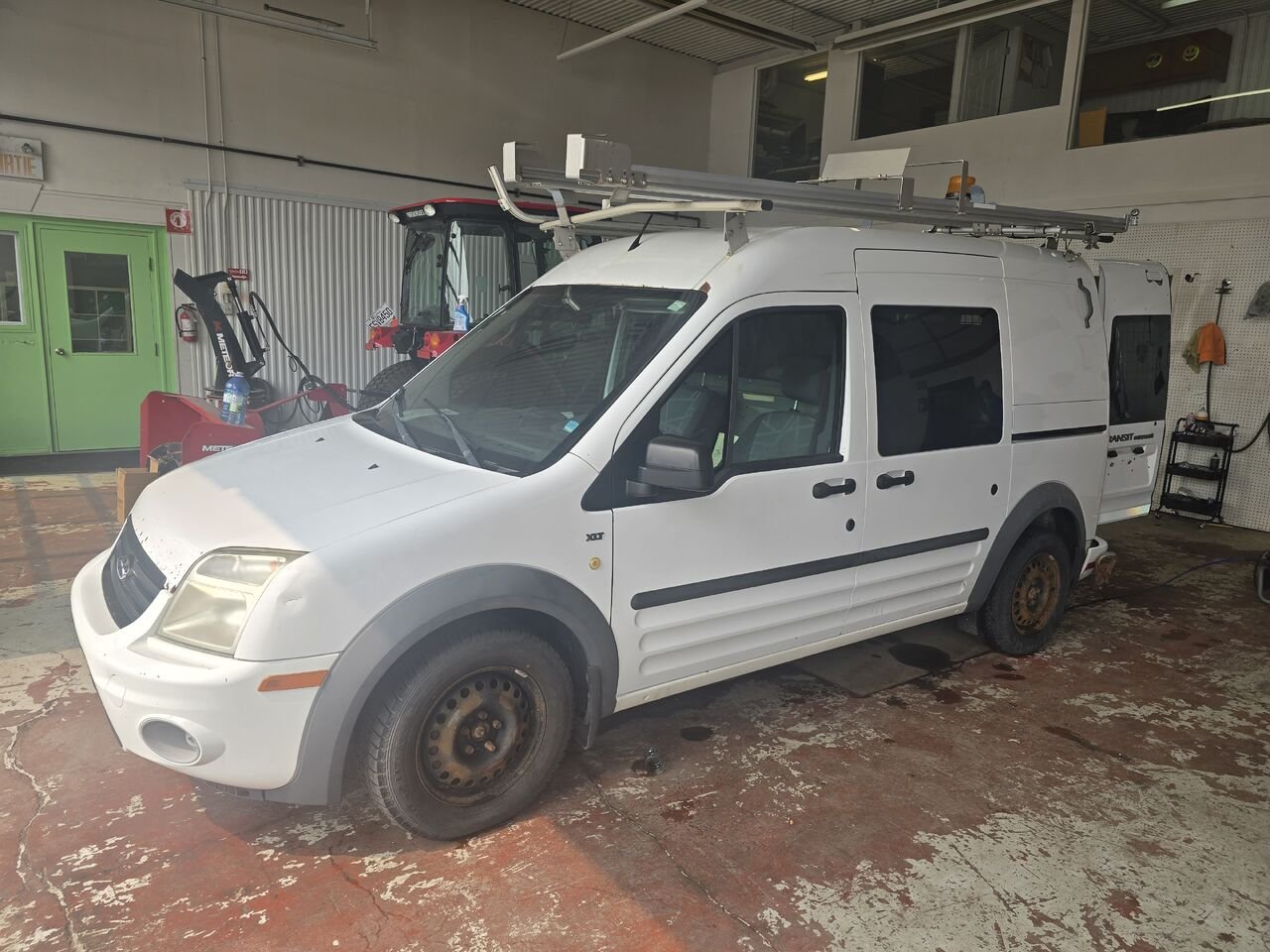 Ford Transit Connect 2012 Blanc Longueuil, - photo #0