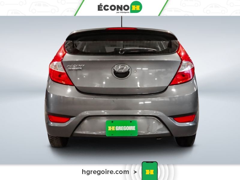 2015 Hyundai Accent Grey Blainville - photo #6