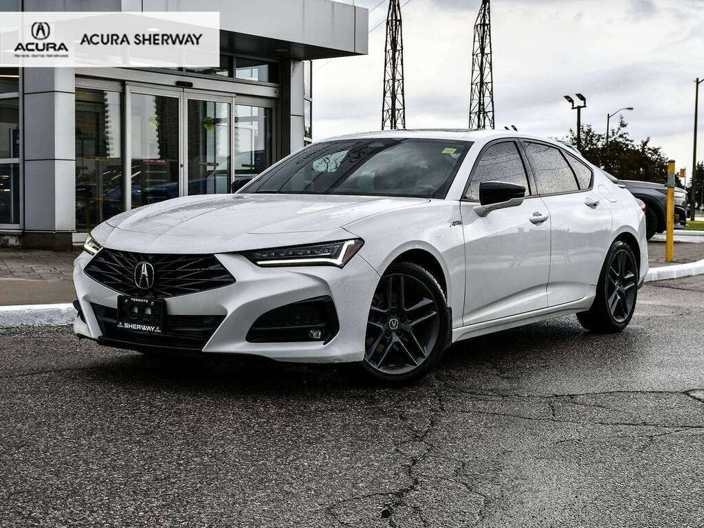 2024 Acura TLX A-Spec - ACURA CERTIFIED White Etobicoke - photo #0