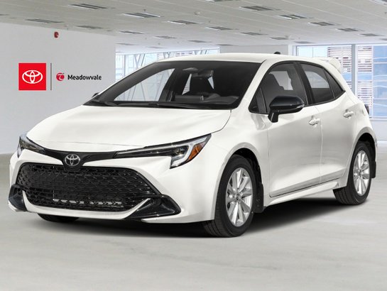 2026 TOYOTA Corolla Hatchback 2026 White